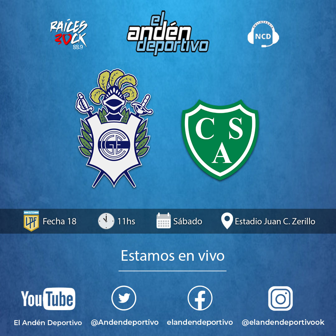 Sumate a la #Fecha18  #GELP  #Sarmiento  #LFP #ncdradioensenada <a href="/fmraicesrock/">FM Raíces Rock</a>