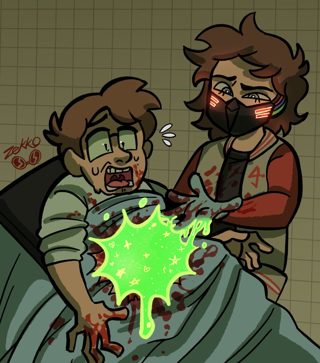 blood //
Aw hell nah look who my surgeon is
#generationlossfanart #genlosswarehouse