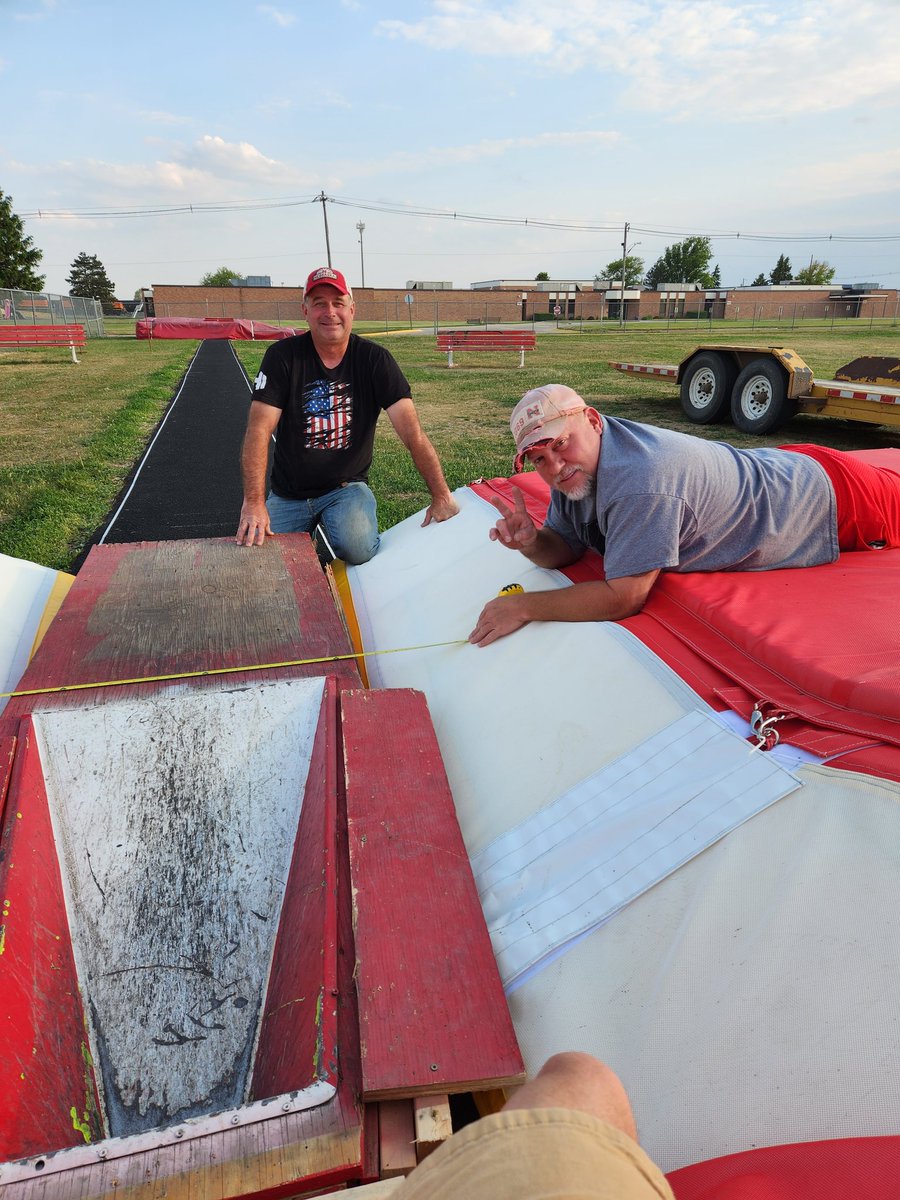 Getting ready for the Sky High Street Vault!