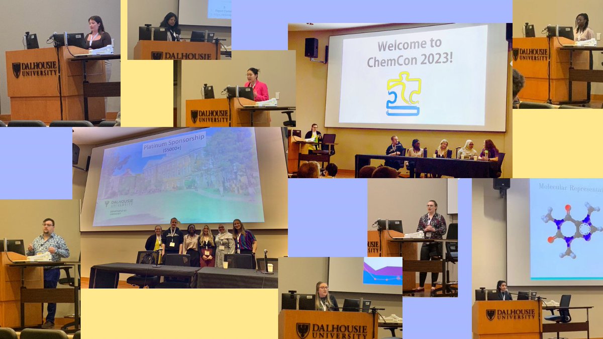 chemcon_2023's tweet photo. The speaker panel today spoke on the importance of  increasing awareness and overcoming limitations in our society to create a more inclusive environment to empower students! 
We also had many research presentations by students, showcasing insightful findings &amp; future endeavours! https://t.co/gdBD9aJYJ0