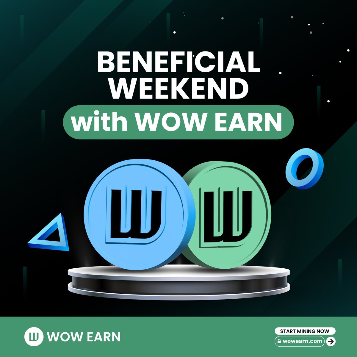 WOWEARNENG's tweet photo. 🌐 Unleash DeFi Mining Potential 🌐
⚡️ WOW EARN: Your go-to for DeFi mining.
Discover cutting-edge tech and profitable strategies at https://t.co/tJs5TqylWC.
Start your weekend right with WOW EARN! #DeFiMining #WOWEARN #CryptoMining #DeFi #Web3 #Staking #挖挖 https://t.co/Tj0E4VfU3q