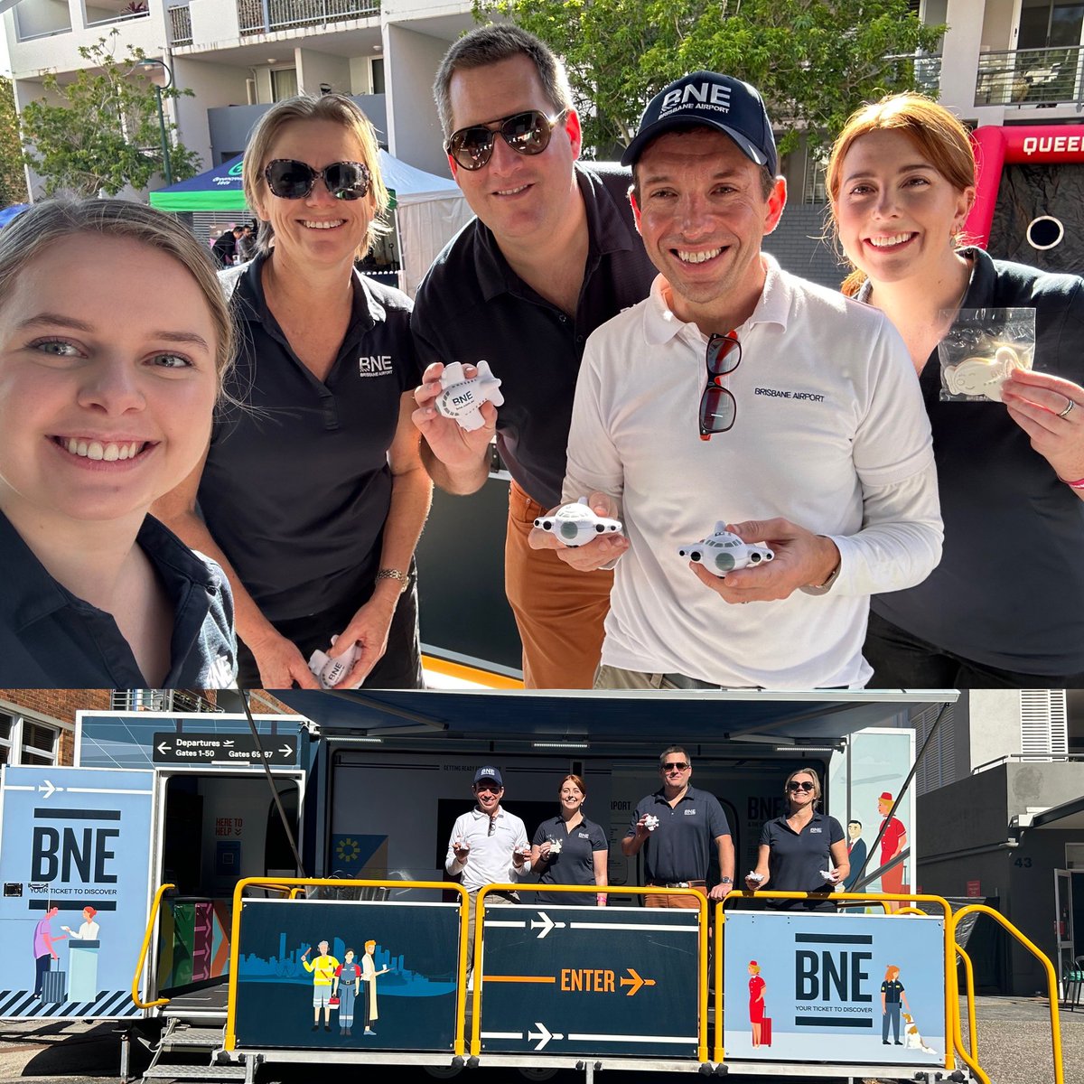 StephenABeckett's tweet image. Come say hi! #TeamBNE is out at the #TeneriffeFestival. We’ve had some fantastic conversations about the future of #Sustainable #Aviation 

Loads of interest in new #International routes ✈️ @BrisbaneAirport