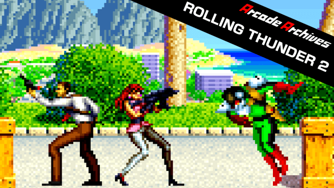 HAMSTER_Corp's tweet photo. Arcade Archives ROLLING THUNDER 2 is now available on PS4 and Nintendo Switch! It's an action game released by NAMCO in 1990.
🟦PS4 https://t.co/bcuvonLQHy
🟥Nintendo Switch https://t.co/YRNqQpvM09
#ArcadeArchives #RollingThunder2 https://t.co/Ur0zW5e1Iw