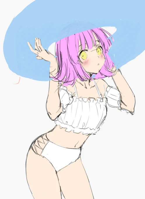 #らまそい #虹ヶ咲   璃奈ちゃん 落書き