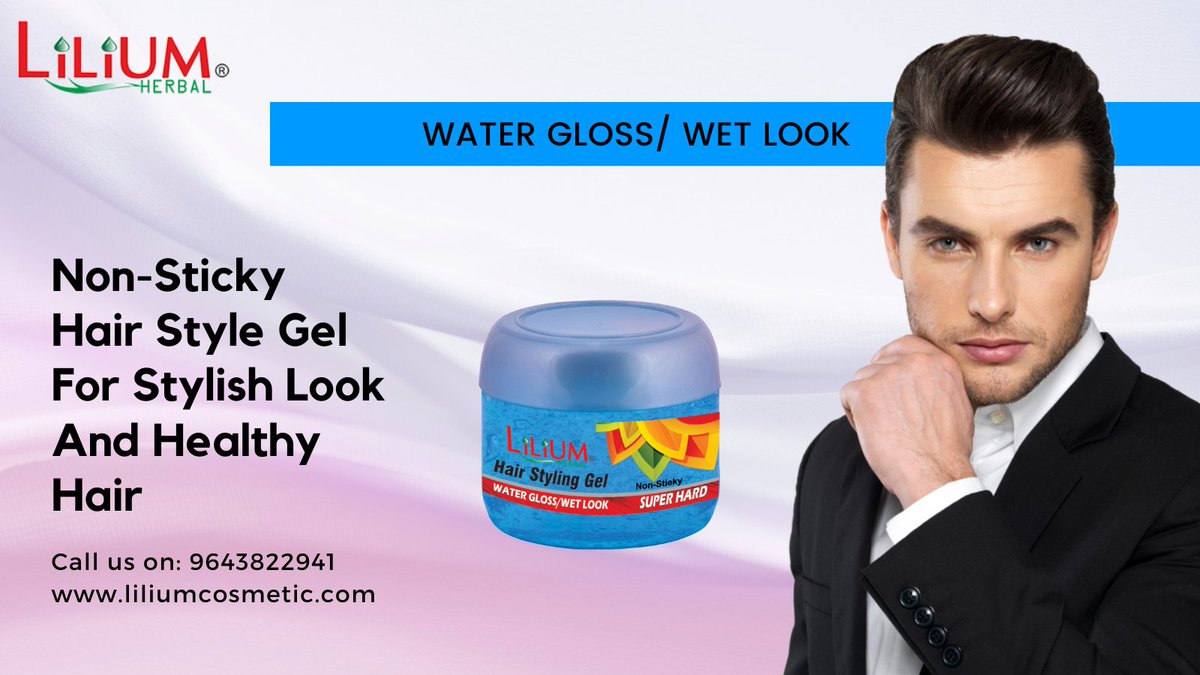 #LiliumHerbal Non-Sticky Hair Style Gel!
#haircutsformen #haircuttutorial #wholesale #wholesalefashion #wholesalesuppliers #wholesalemakeup #BeautyRetailers #cosmetics #fashion #beautyproducts #skincareproducts
For more details visit - liliumcosmetic.com