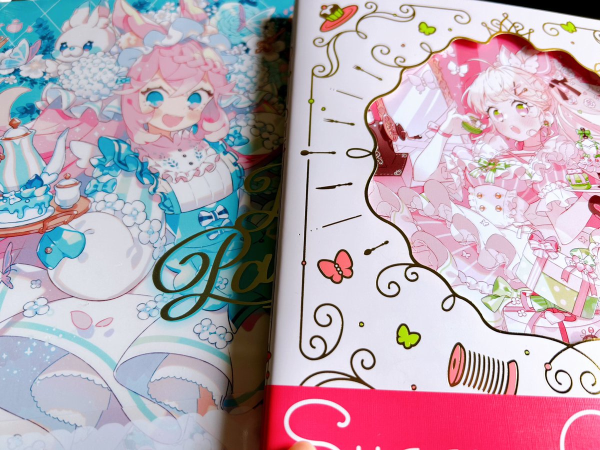 わーいイラスト本届いた～🥳