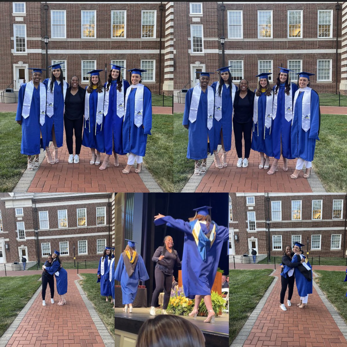 I want to scream from the top of my lungs a huge congratulations to my very first graduating class. I love you all from the bottom of my heart! Crush the next stage in life!!! <a href="/demitreann/">Demitre Burdick</a> <a href="/jewel_smalls/">Coach Jewel</a> <a href="/MakaylaPippin/">Makaylasharrie</a> <a href="/mar_tejedoor/">Mar Tejedor</a> <a href="/idomkharis18/">Kharis Idom</a> #BlueHenBuilt