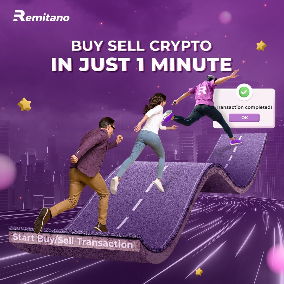 remitano's tweet photo. #Remitano | #TradeWithTrust🛡
How to buy crypto with only 1 minutes? Go to Remitano and find now!
#Remistyle #TradewithTrust #TradewithRemitano #RemitanoAfrica
☑️ Create an account. It's free: https://t.co/P41MPCP93t https://t.co/Vnvu62JiDX