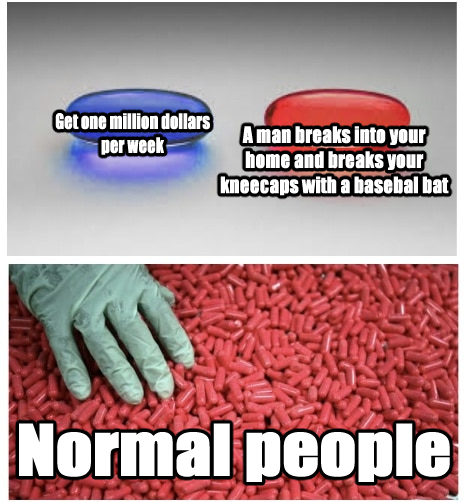 db_witch's tweet photo. which pill do you take https://t.co/tGmUPg4RTQ