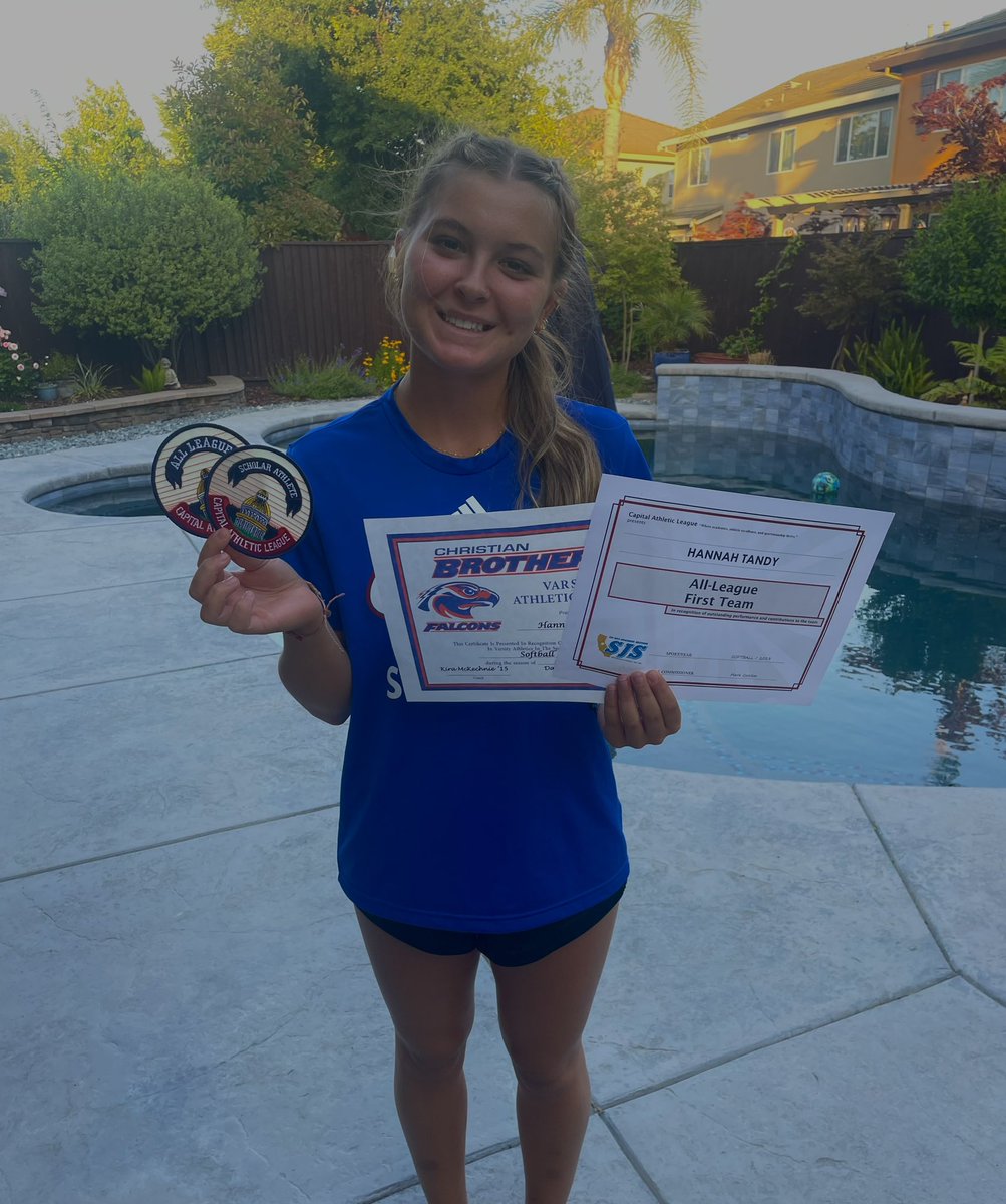 Hannah Tandy (@hannahtandy2024) on Twitter photo Super excited to have received first team all league and the scholar athlete award this 2023 season! Had a great season and can’t wait to hit the dirt this summer!❤️💙<a href="/CBHSSoftball/">CB Softball</a> @AasaNelson <a href="/AasaTeams/">AASA-Teams</a> Super excited to have received first team all league and the scholar athlete award this 2023 season! Had a great season and can’t wait to hit the dirt this summer!❤️💙<a href="/CBHSSoftball/">CB Softball</a> @AasaNelson <a href="/AasaTeams/">AASA-Teams</a>