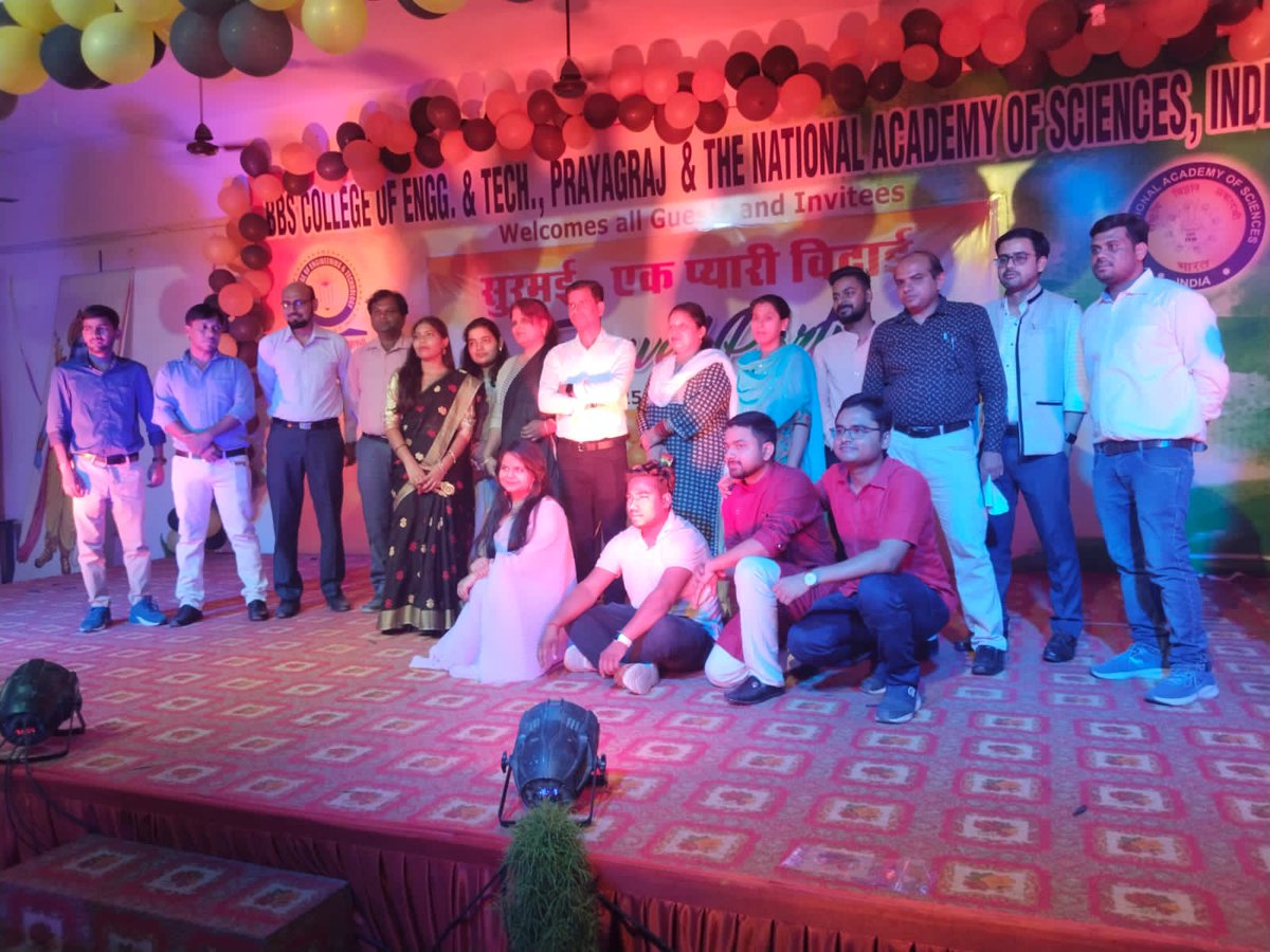 BbsCollege's tweet photo. A few glimpses from Surmayi-2023, a farewell party @BBS (25th May)
The farewell party was celebrated with full enthusiasm and amusement. The event created an ambience of mixed feelings of embracing the memories with the passing-out BBSians and also bidding them goodbye. https://t.co/6dxUIVIKID