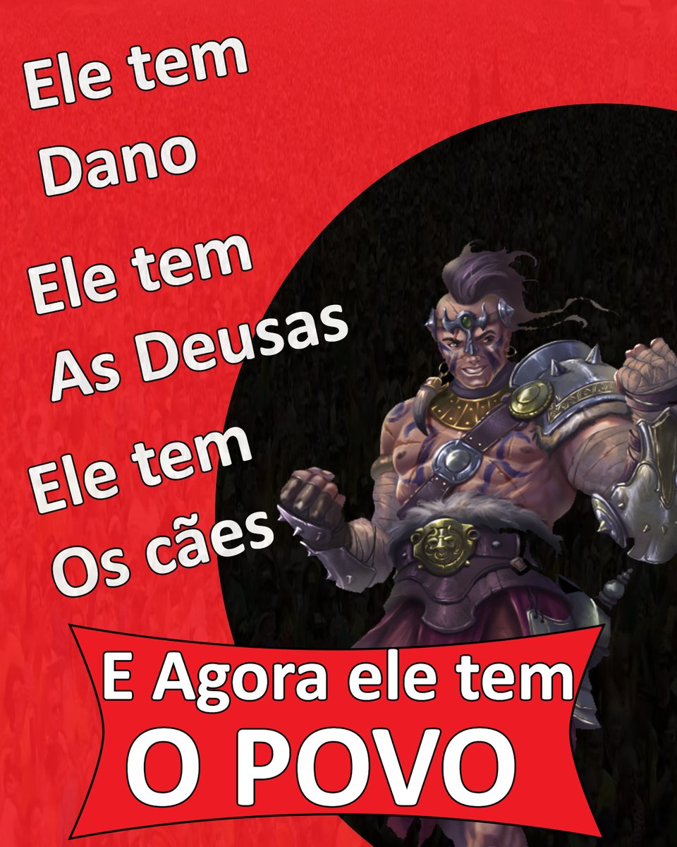 RogerElci42's tweet photo. FAZ O R!
Fiz uns posters/panfletos/santinhos para a campanha do Rexthor pra Lorde Urbano!
Ia fazer a do "Ele não tem" mas o que o ele não tem além de camisas?! 🤭
#Tormenta20 #FimDosTempos #FazOR
@Rex2099 @leonelcaldela @guilhermesvaldi @Katiucha @karensoarele @Schaeppi https://t.co/aLuRN1tpdt