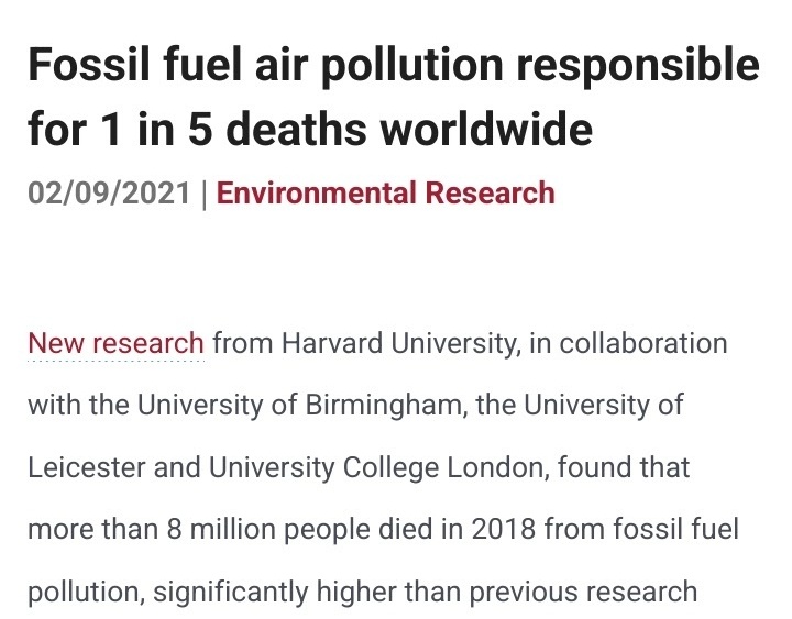 tmallard's tweet image. It's the money, the content #AI_bots cover up positive #ClimateAction

Since #AirPollution kills 1-in-5 globally &amp;amp; everyone knows it, these denials of #geophysics is #CapitalMurder aka #InvoluntaryManslaughter 20yrs a count 

Doesn't matter if law is enforced by the crooks or
