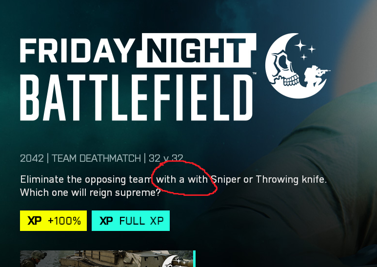 Harshmallow's tweet photo. @Battlefield This is why you don't rush your project https://t.co/vPVZhKaQ2i