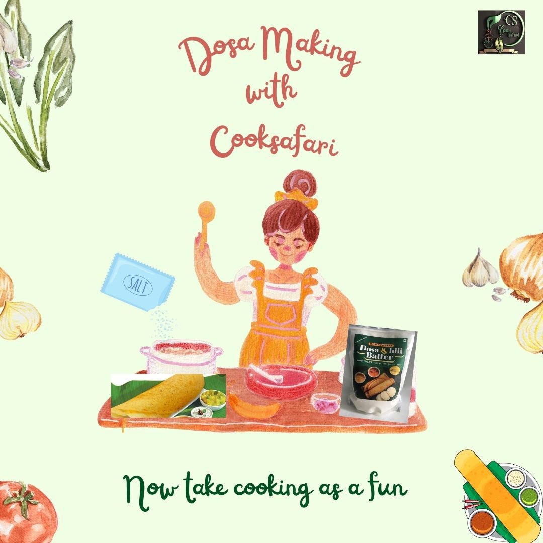 Commitment to hassle free cooking 

Now it’s easy Dosa Making with Cooksafari 

Cook fresh with Cooksafari 

#cooksafari #readytocook #readytoeat #cookfresh #hasslefree #cookingpartner #cookingisfun #weservefresh #freshcooking #dosa #breakfast #noida #greaternoida