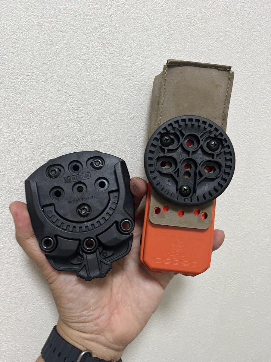 taka1974's tweet image. BLADETECH TEK-MOUNT、Eleven10のCATホルダーに装着。

#BLADETECH