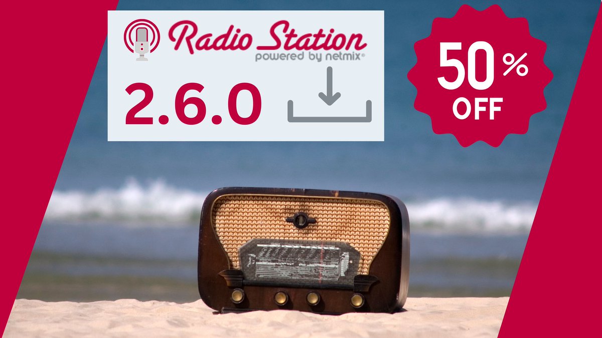 UPDATED - FIX CODE Radio Station PRO 2.6.0 is HERE +! 50% OFF MEMORIAL DAY SALE - mailchi.mp/938304c14333/i…