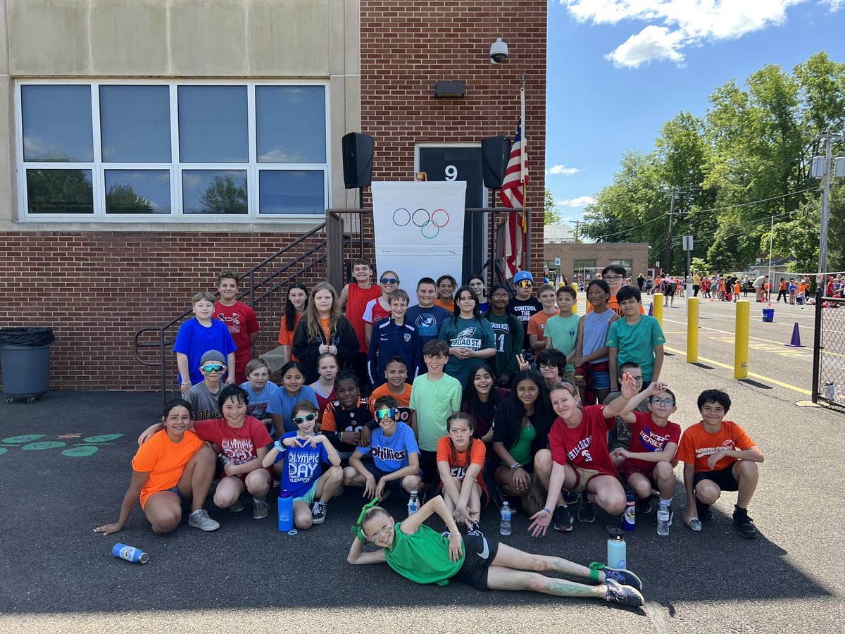 What a fantastic day at <a href="/YorkAvenueES/">York Avenue</a>’s Olympic Day- Philly sports themed! A fun day for all- thanks to our wonderful PE teacher! <a href="/NPSD/">North Penn School District</a>