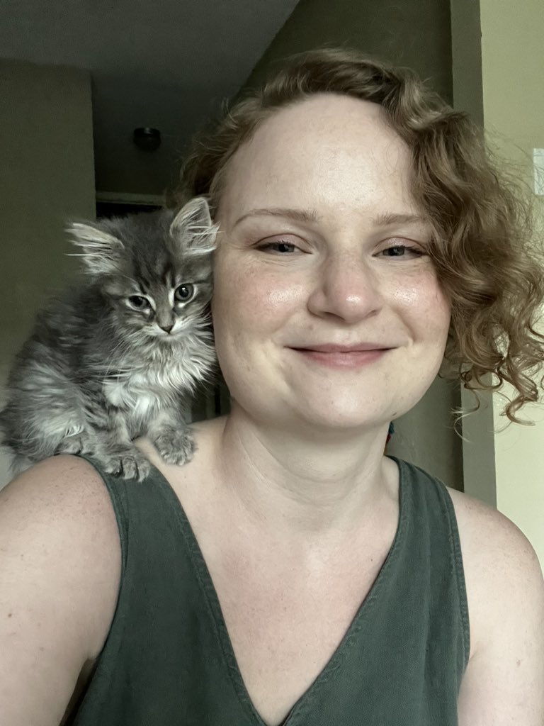 bess_clement's tweet photo. Look at him!!! Barely a cat at all. https://t.co/3VGbhELOlR