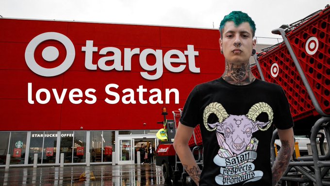 變態惡魔無處不在的趨勢......永遠不要再在 Target 購物......