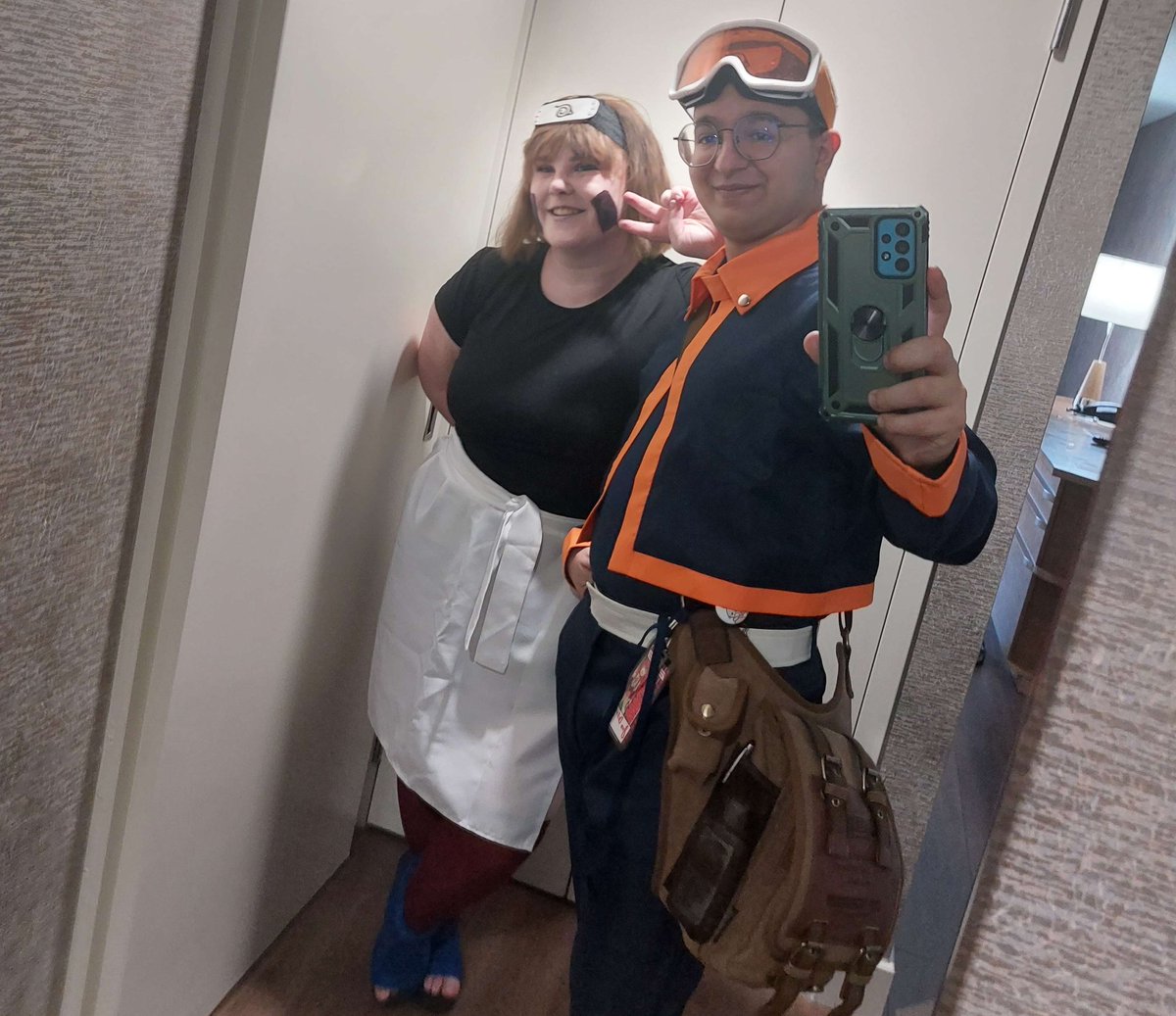 kaysoots's tweet photo. Went as Obito and Rin today. #animenorth2023 https://t.co/Pm8cZdGRbu