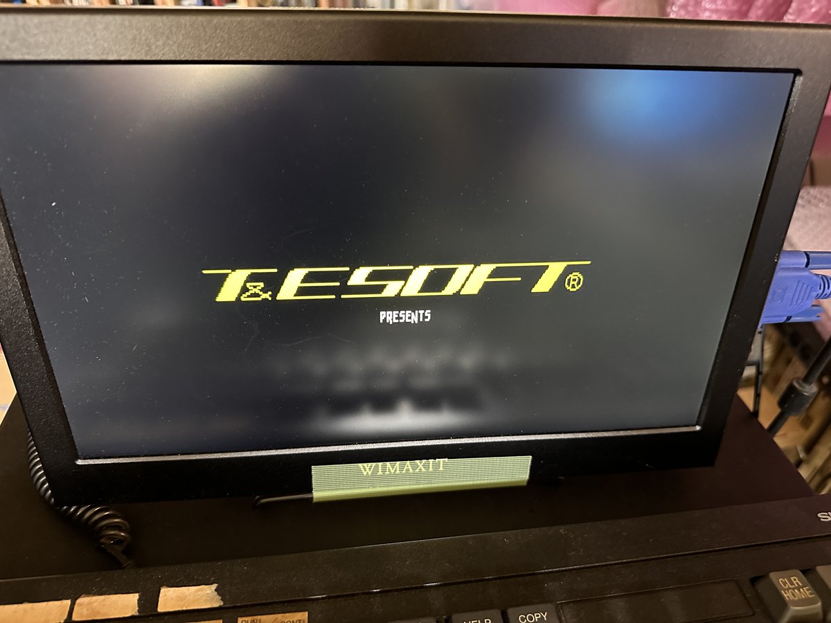 sc59_jp's tweet image. さて、起動しますかどうか。
#SHARP #X1 #SuperLAYDOCK