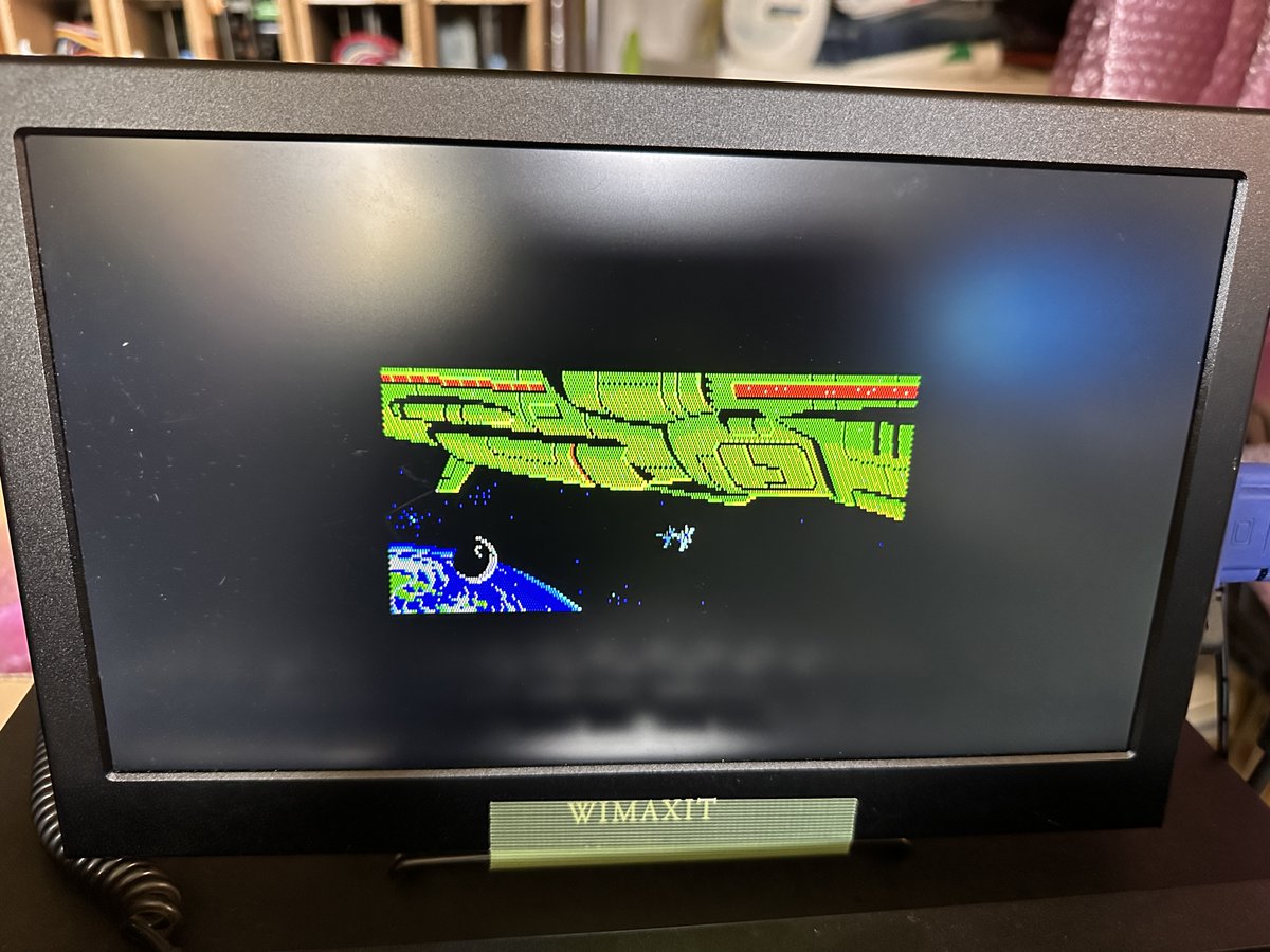 sc59_jp's tweet image. 問題ないようです。ただ、すべての面で遊べるかまでの検証は私の腕では無理かも、笑。
#SHARP #X1 #SuperLAYDOCK