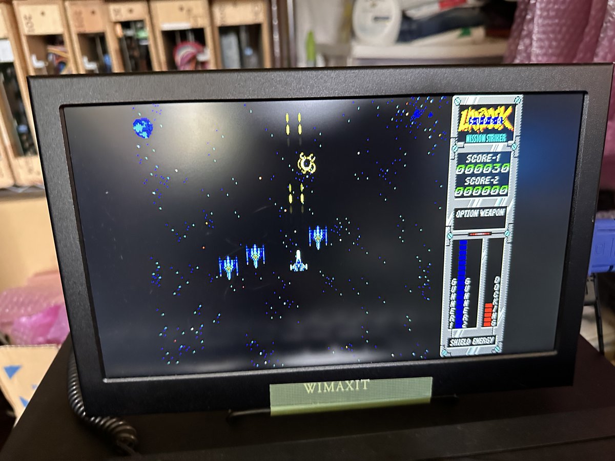 sc59_jp's tweet image. 問題ないようです。ただ、すべての面で遊べるかまでの検証は私の腕では無理かも、笑。
#SHARP #X1 #SuperLAYDOCK