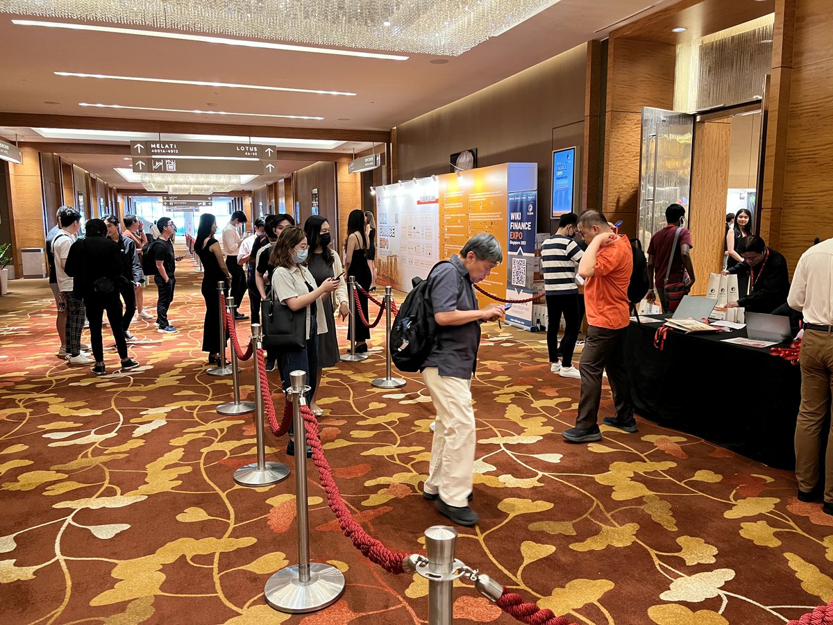 Wikiexpo_global's tweet image. 🥰Welcome to the Wiki Finance EXPO Singapore 2023! We are delighted to see so many experts, scholars, and entrepreneurs from the global financial industry gathered here to explore the latest technologies and innovations and share industry trends and dynamics.