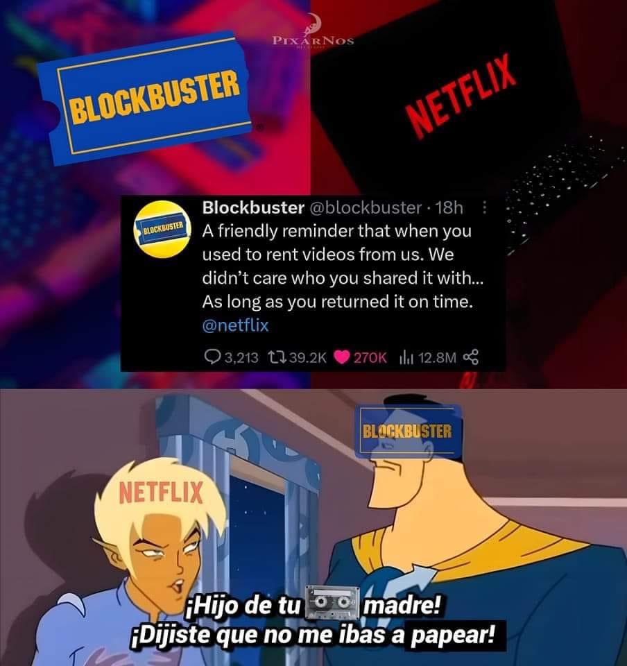 DaFLoT's tweet photo. Para el tío @netflix @NetflixLAT que no te vayas a disparar en el pie https://t.co/WdQmI32W5D