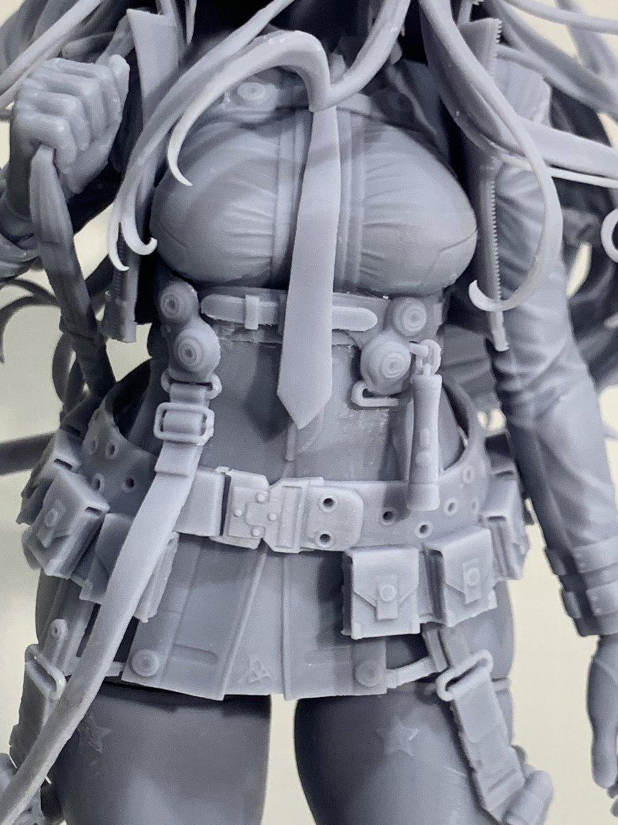 SeberdrA's tweet photo. Close up
#NIKKE #メカニケ　#ニケ　#Rapi #フィギュア　#Zbrush https://t.co/apz9hpu5ds