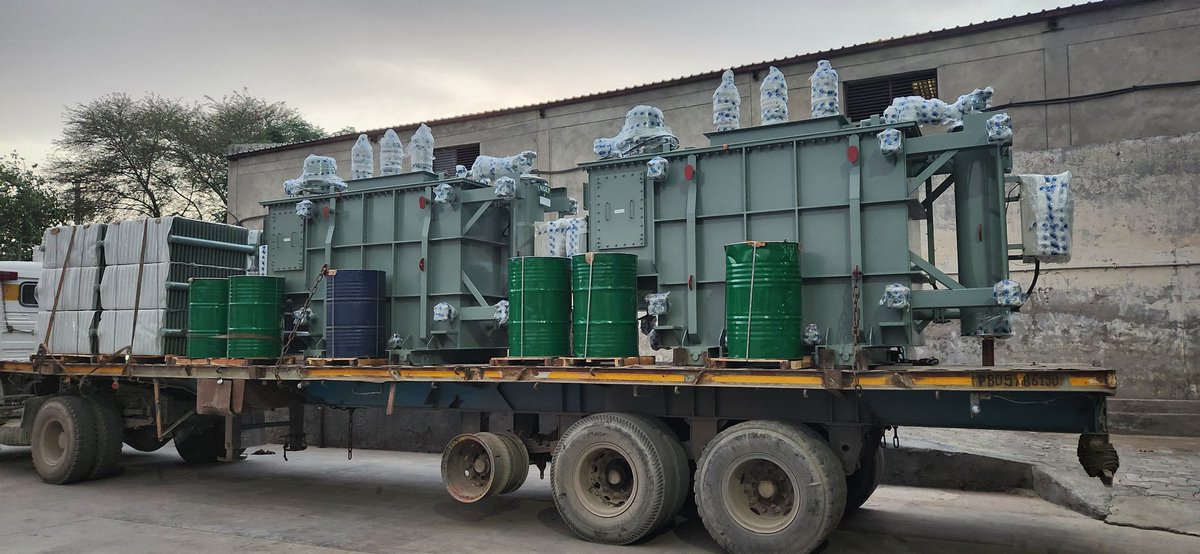 6300 kva transformers dispatched to Central Govt Company.  Coal India.#ngeftransformers #transformers #powertransformers