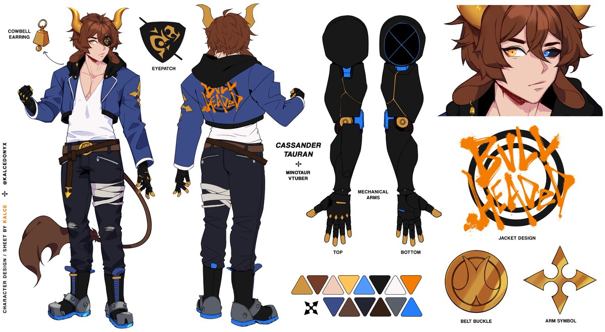 Cassander 🦾🐂 Minotaur Vtuber tweet media