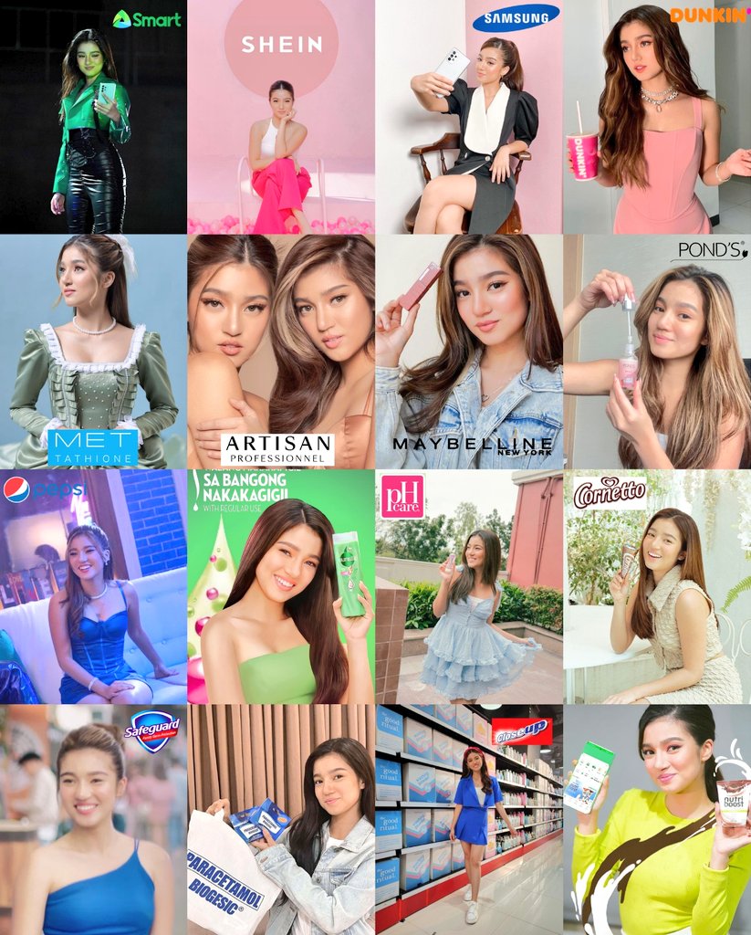 terence_db's tweet photo. Smart, Shein, Samsung, Dunkin, Metthione , Artisan Pro, Maybelline, Ponds, Pepsi, Sunsilk,  PH Care, Cornetto, Safeguard,  Biogesic, Closeup, Nutriboost.... 

Can't relate? Edi iyak 😋💅 
#BelleMariano endorsements: https://t.co/OhrFMI65yi