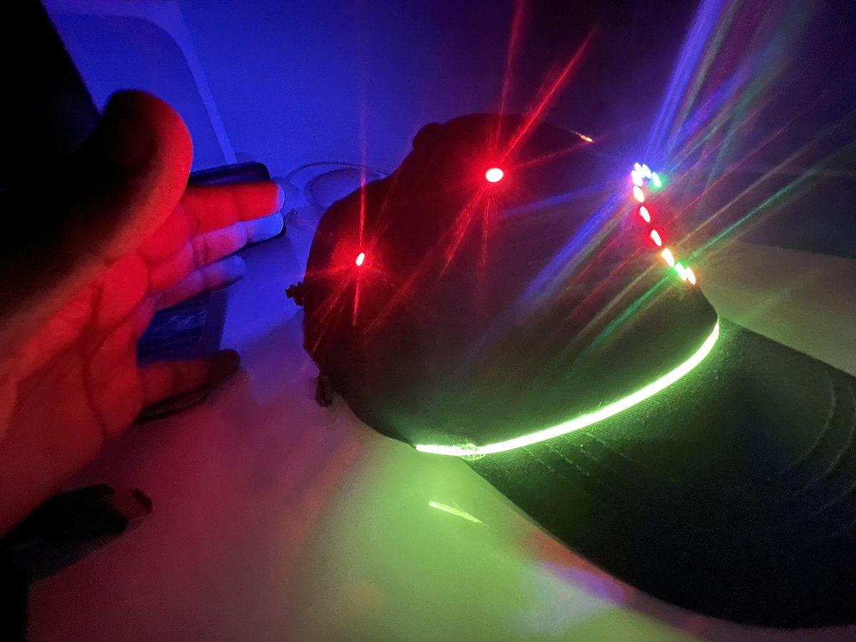 Embedded Club (@embeddedclub) on Twitter photo Animated LED CAP - Gesture Control <a href="/Raspberry_Pi/">Raspberry Pi</a> #pico #fashion #hackster #techfashion #embedded #raspberrypi #infineon #radar #neopixe #adafruit <a href="/adafruit/">adafruit industries</a> <a href="/Infineon/">Infineon</a> <a href="/Hacksterio/">Hackster.io</a> <a href="/ArtbyPhysicist/">Art by Physicist</a> <a href="/AnoukWipprecht/">Anouk Wipprecht</a> <a href="/lumencouture/">Lumen Couture - Fashion Technology</a> <a href="/amiedoubleD/">Amie DD</a> Animated LED CAP - Gesture Control <a href="/Raspberry_Pi/">Raspberry Pi</a> #pico #fashion #hackster #techfashion #embedded #raspberrypi #infineon #radar #neopixe #adafruit <a href="/adafruit/">adafruit industries</a> <a href="/Infineon/">Infineon</a> <a href="/Hacksterio/">Hackster.io</a> <a href="/ArtbyPhysicist/">Art by Physicist</a> <a href="/AnoukWipprecht/">Anouk Wipprecht</a> <a href="/lumencouture/">Lumen Couture - Fashion Technology</a> <a href="/amiedoubleD/">Amie DD</a>