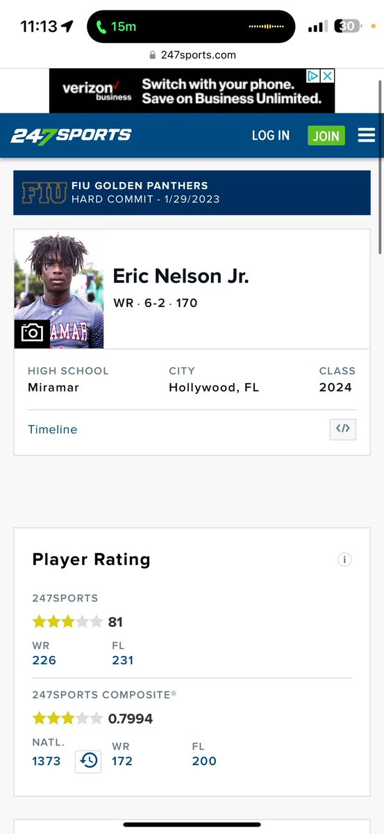 Beyond blessed to be named a 3 star on 247 Sports <a href="/MiramarFootball/">MiramarHigh Football</a> <a href="/jay_macintyre11/">Jay MacIntyre</a>