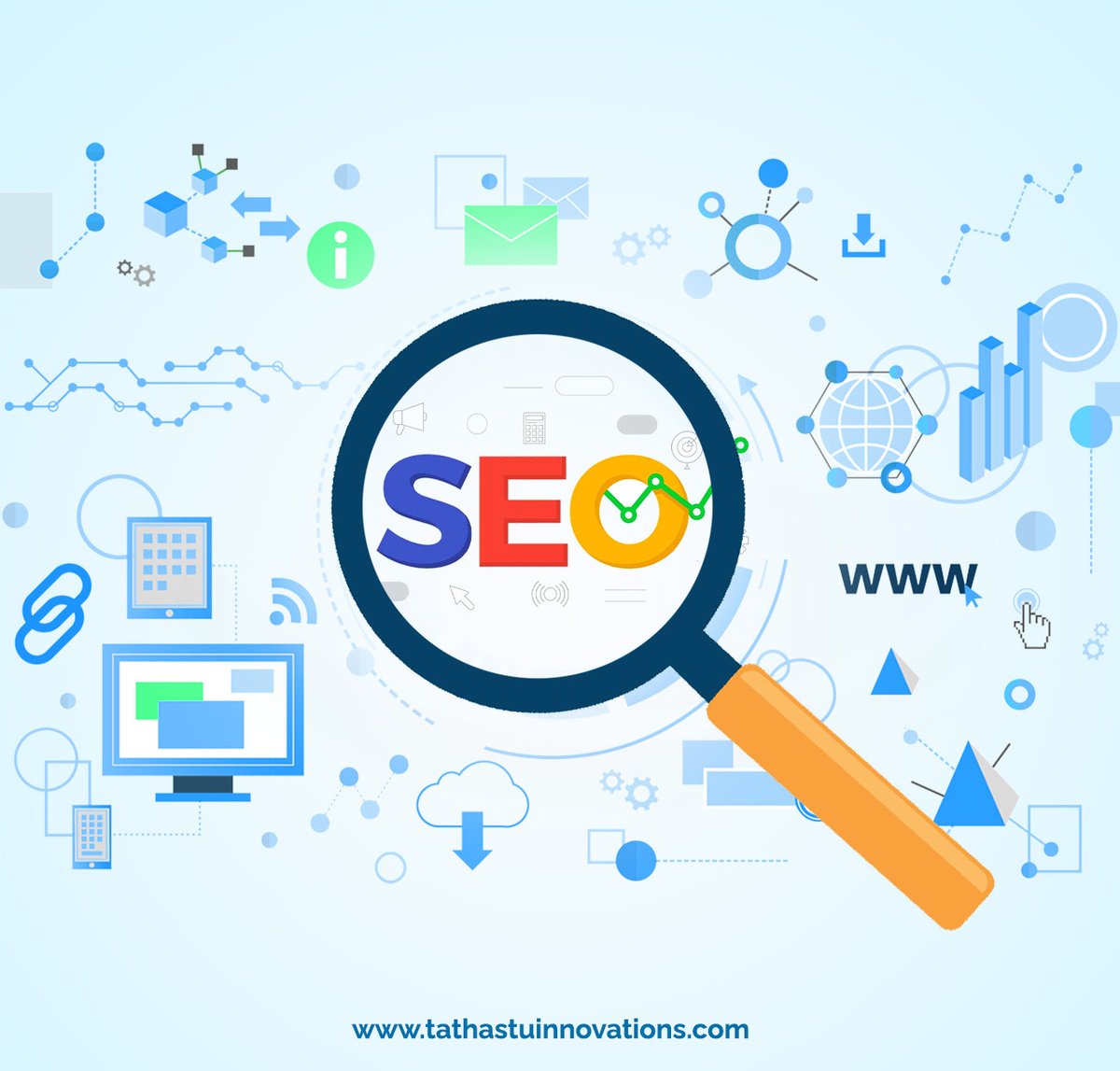 Unleash SEO's power, soar higher! 🚀🔍 Targeted traffic, online visibility, top rankings, connect with the right audience. Dominate digitally! #SEOMastery #BoostYourVisibility

Visit us:🌐tathastuinnovations.com 
📞+91 90348 89088