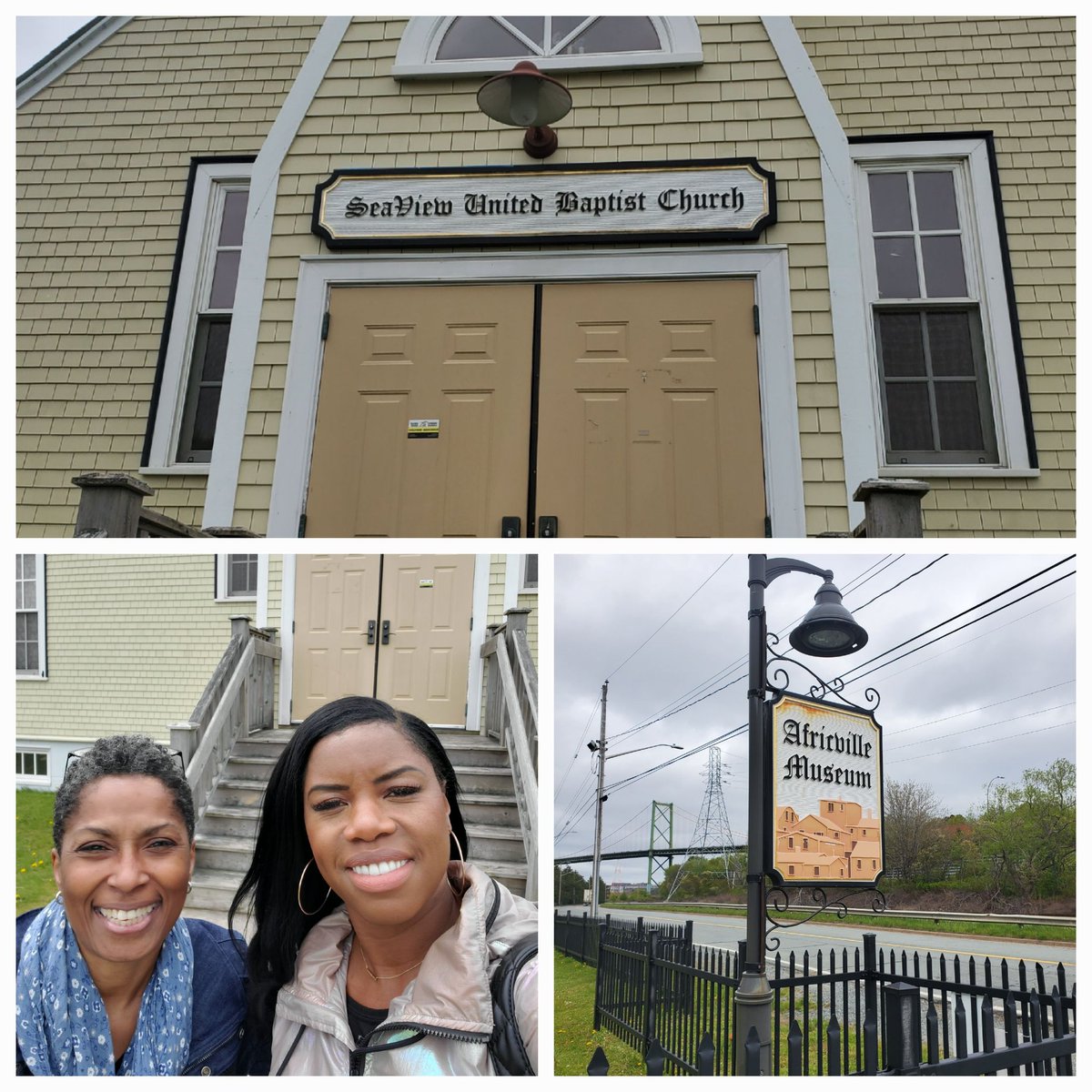 Visited the Africville Museum in Halifax with Perdita Felicien ... moving, inspiring and challenging ... so glad to learn about my Black ancestors in Nova Scotia in the early 1800s ... it's a history we don't hear about and should. #CPS100 #CPS2023 #AfricvilleHT