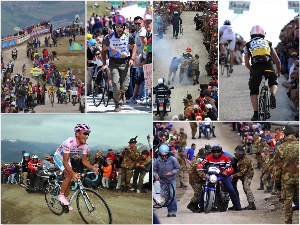 grahamwatson10's tweet image. Today's narrow, steep and twisty TT to Monte Lussari carries the whiff of chaos that made Plan de Corones so special in 2008 and 2010..!