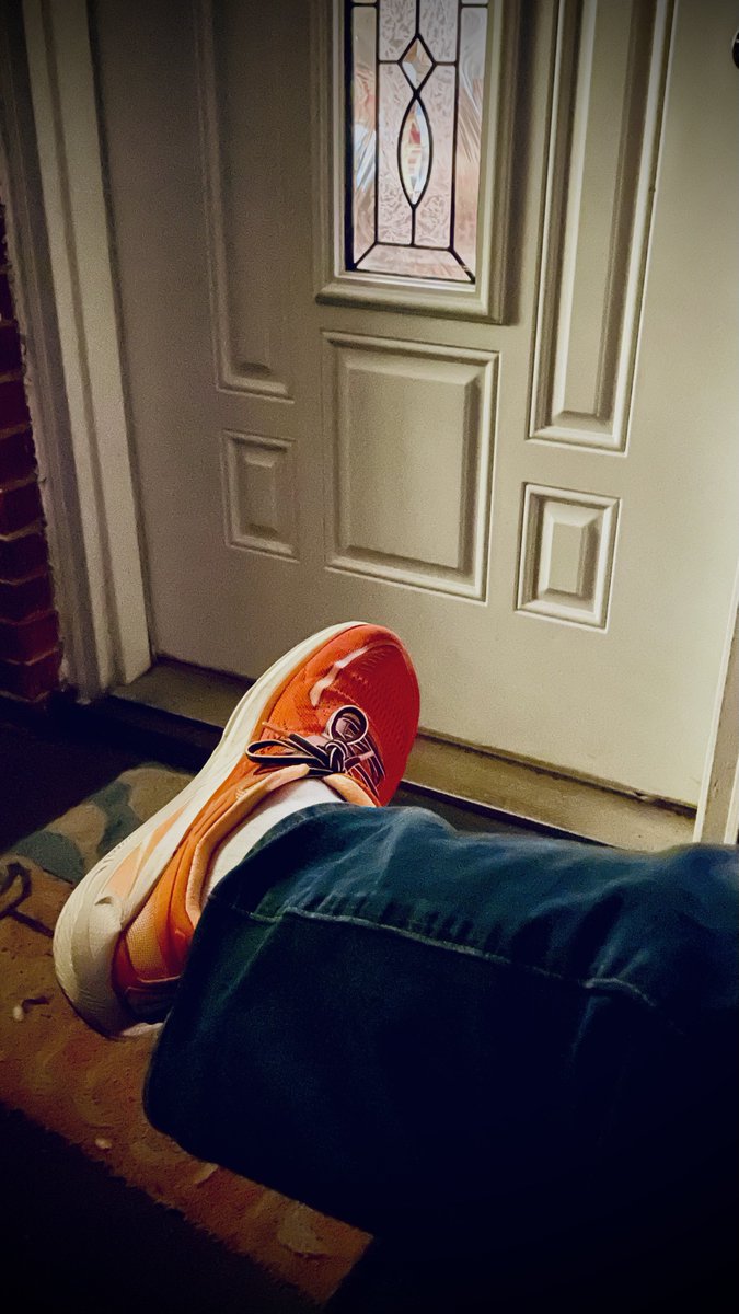 Sometimes it’s a Friday night and you take a picture of your shoe in the night and fiddle with the settings because you’re bored