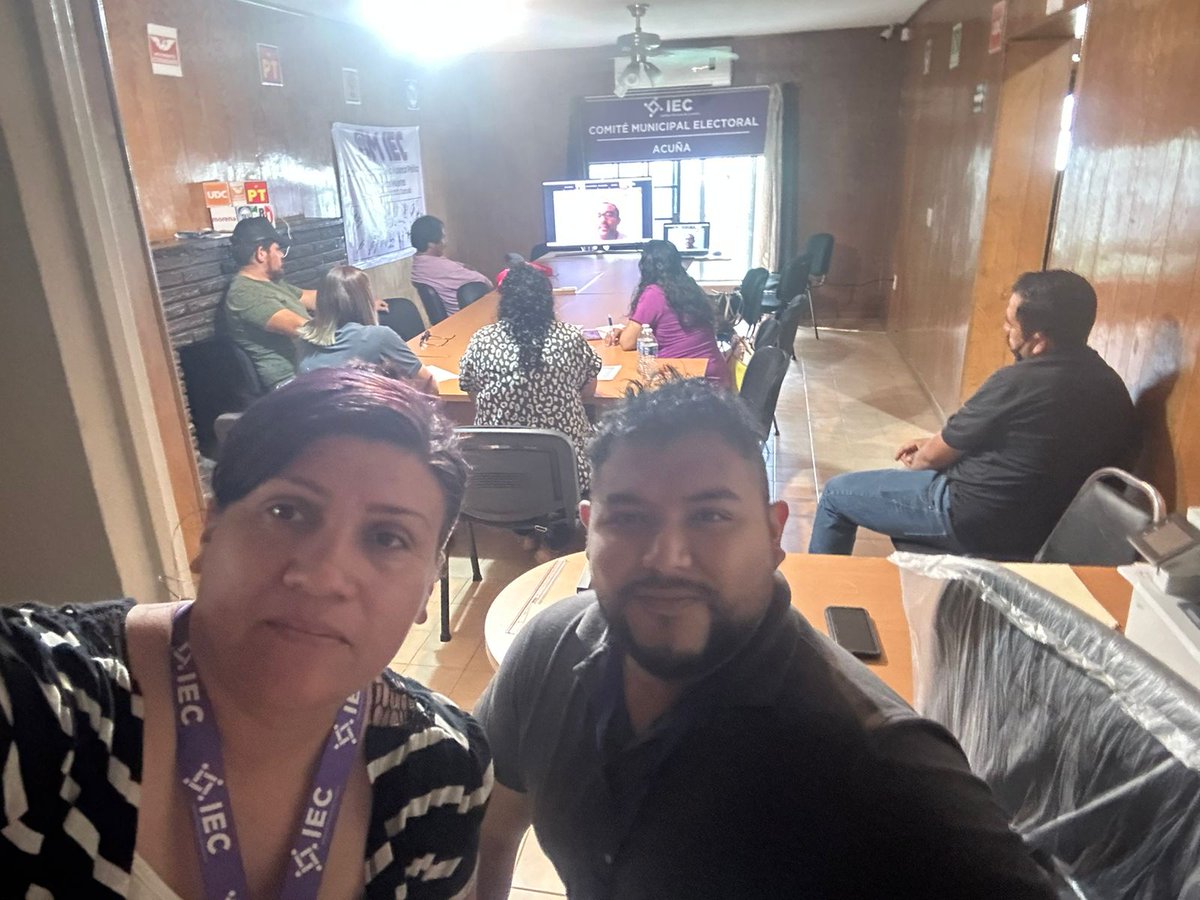CME_Acuna's tweet photo. El día de hoy #CME_Acuña participó en capacitación virtual por parte de la Dirección Ejecutiva de Jurídico.
#PELP2023 
@IEC_Coahuila https://t.co/i1FZyM2NdZ