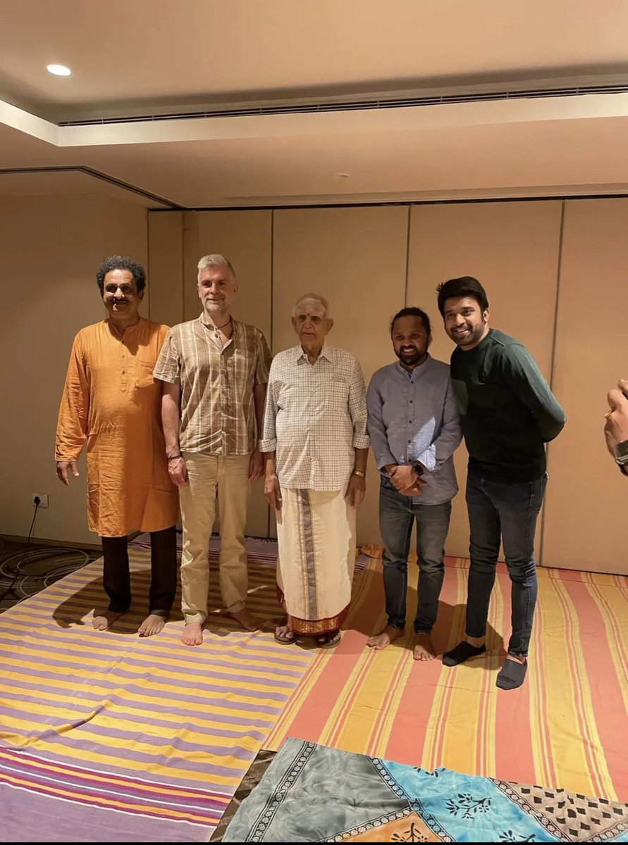 Had an amazing interaction and a memorable concert - Jwala with Mysore Nagaraj, @StephenDevassy @ghatamudupa @czachowski in Bangalore yesterday.