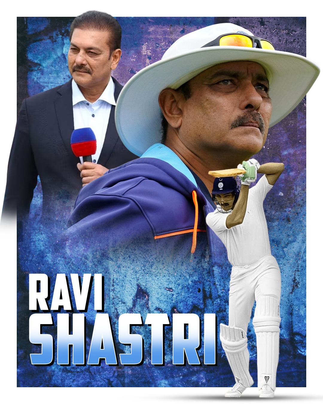 Here\s wishing the \"Man of many talents,\" Ravi Shastri, a very happy birthday.   