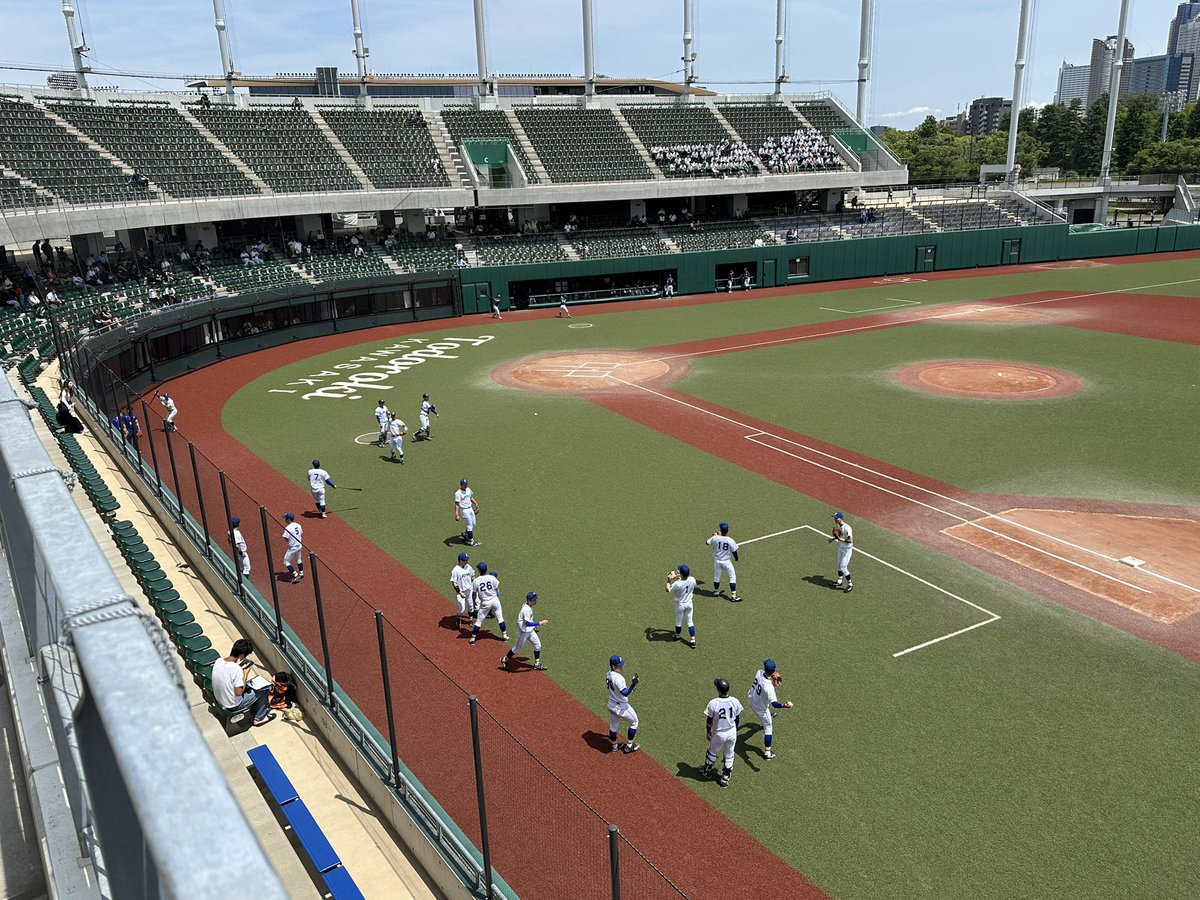 JosaiSports's tweet photo. 硬式野球部、首都大学リーグ１部昇格をかけて、これから入替戦が始まります！

頑張れ！城西！！ https://t.co/cNRZHTHv12