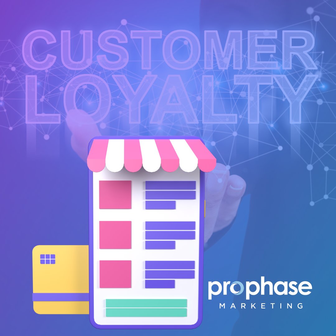 ProphaseMktg's tweet image. Over 90% of companies have some kind of loyalty program. How can a loyalty program benefit your business?

Schedule a FREE consultation and find out: bit.ly/3mtnUrA 

#Prophase #Marketing #ProphaseMarketing #CustomerLoyalty #LoyaltyProgram #RewardsProgram #FullServic ...