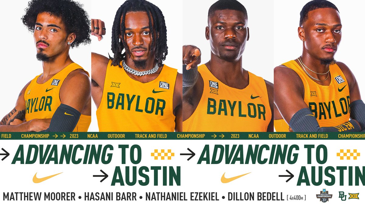 Baylor Track & Field tweet media