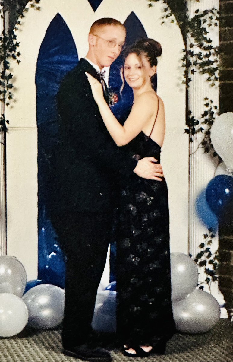 1996 right here… In honor of National Red Head day, and the #Ticket80sProm Keep it going @oldwaver I had to collect pieces of that rented tux at 3 addresses. #WhatANight