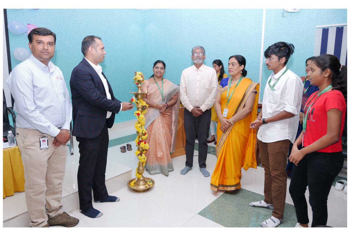 acscebangalore's tweet image. Dept of #Biomedical_Engineering organized #NATIONAL_LEVEL_TECHNICAL_SYMPOSIUM - AVINYA 2k23 on 25th May 2023.
Mr. Bharatesh. S. Bhat, Spinco Biotech-Regional Manager Sales, was the chief guest for the Inauguration.
#Admissions_open2023_24
Register now: acsce.edu.in/engineering-co…