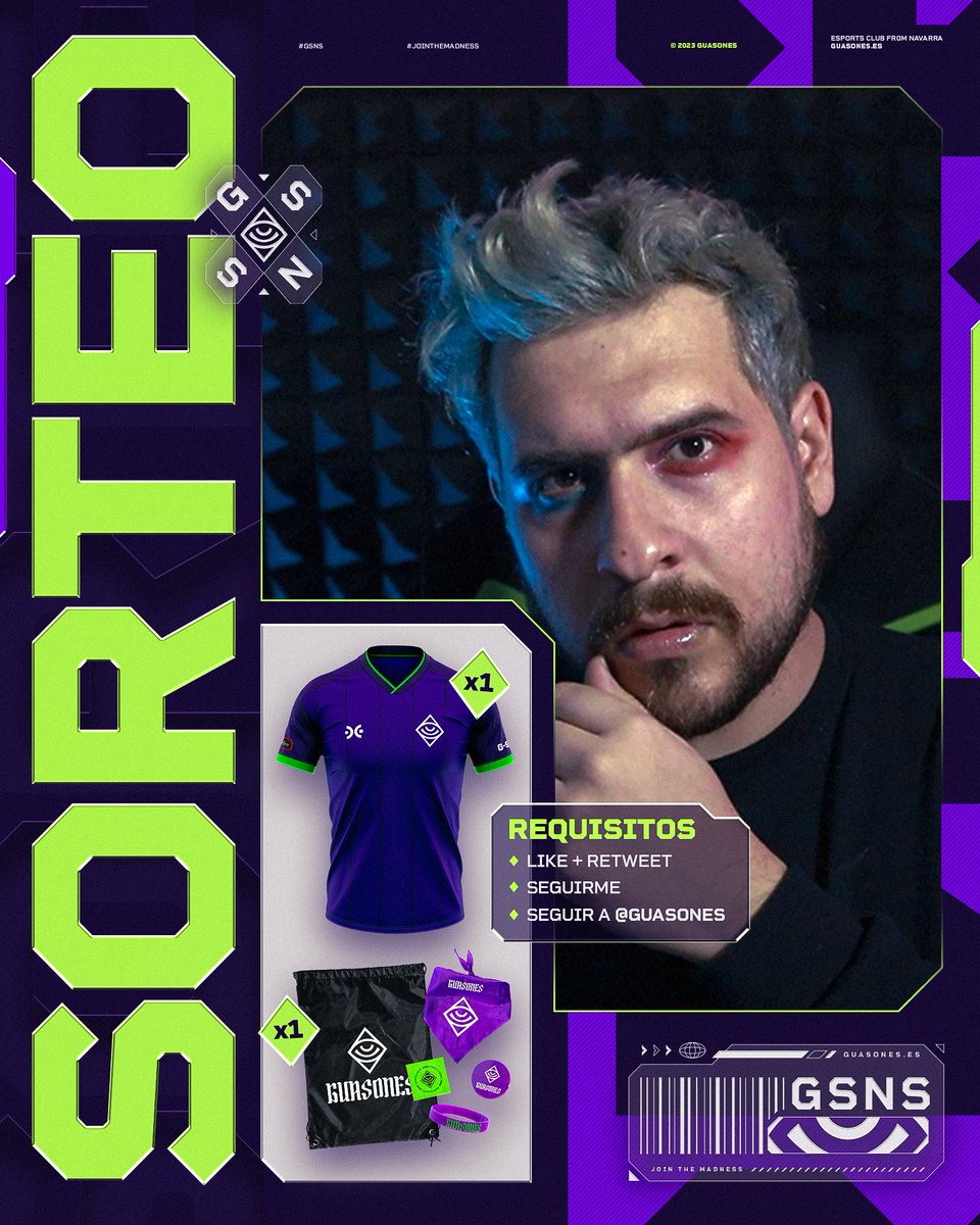 TheMERCY3's tweet photo. AHORA SI HIJOS DEL HUEVO!!! vamos a darle cositas a la comunidad!! entrenle al SORTEO!!

🔥SORTEO CAMISETA + FAN PACK DE GUASONES
1️⃣ Sígueme y a @guasones
2️⃣ Da me gusta y retweet
Ganadores el 30 de Junio. Suerte!

y eso ten bonito día uwu https://t.co/IKXK4zPQqi