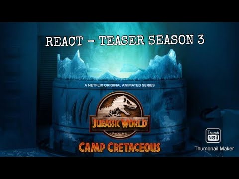 Jurassic World Camp Cretaceous - React Teaser da Terceira Temporada (SEASON 3) dlvr.it/SphvBp